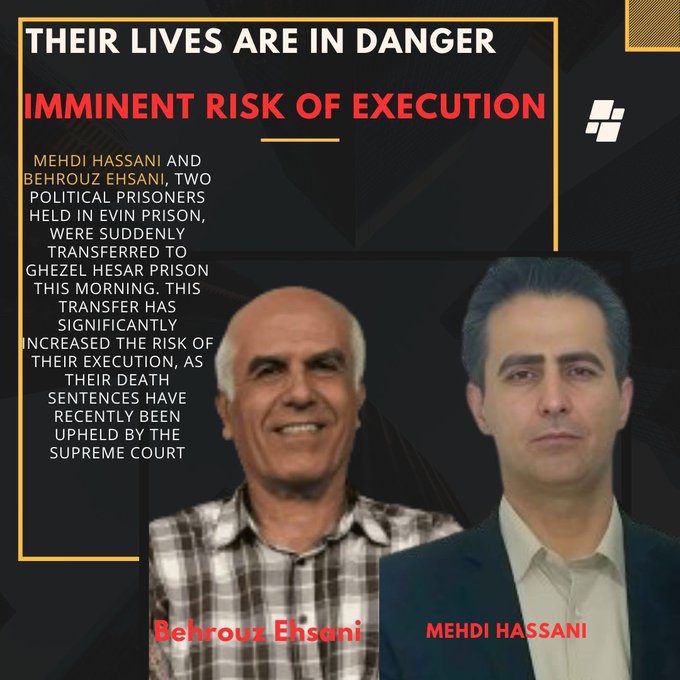 BigMo (@bigm0h) on Twitter photo <a href="/shahnazfarzaneh/">Sara Fallah Director of ICWAF.</a> <a href="/MSadidoost/">MYTRA</a> <a href="/drmaisato/">Mai Sato (@drmaisato.bsky.social)</a> <a href="/antonioguterres/">António Guterres</a> <a href="/amnesty/">Amnesty International</a> <a href="/amnestyitalia/">Amnesty Italia</a> 🔥Time to act in NOW! to
#StopExecutionsInIran
#SaveMehdiHassani #SaveBehrouzEhsani
Not statements of condemnation after the tragedy.
.<a href="/StateDept/">Department of State</a> .<a href="/EUCouncil/">EU Council</a>
.<a href="/UNHumanRights/">UN Human Rights</a> <a href="/shahnazfarzaneh/">Sara Fallah Director of ICWAF.</a> <a href="/MSadidoost/">MYTRA</a> <a href="/drmaisato/">Mai Sato (@drmaisato.bsky.social)</a> <a href="/antonioguterres/">António Guterres</a> <a href="/amnesty/">Amnesty International</a> <a href="/amnestyitalia/">Amnesty Italia</a> 🔥Time to act in NOW! to
#StopExecutionsInIran
#SaveMehdiHassani #SaveBehrouzEhsani
Not statements of condemnation after the tragedy.
.<a href="/StateDept/">Department of State</a> .<a href="/EUCouncil/">EU Council</a>
.<a href="/UNHumanRights/">UN Human Rights</a>