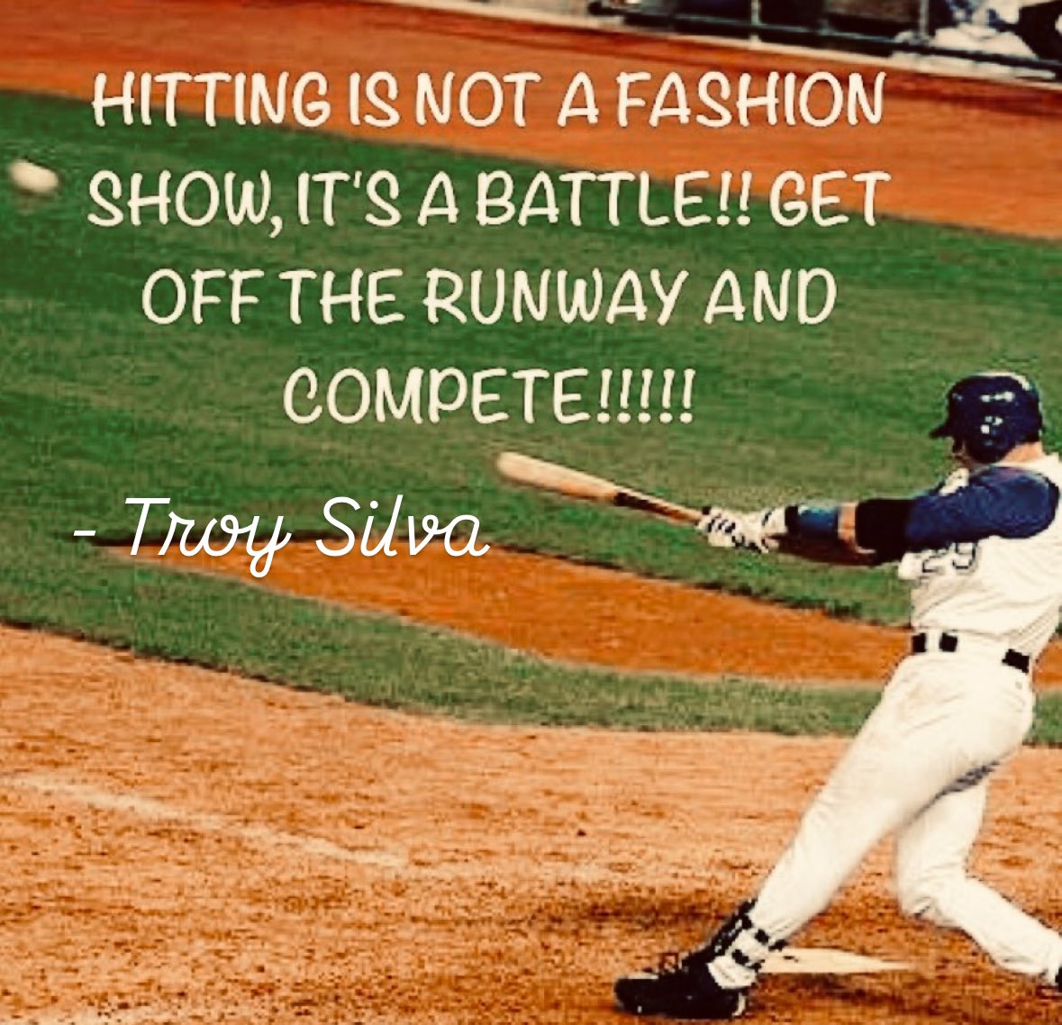 It’s not about how pretty your swing is, it’s about how well you can compete!!
#BaseballTruth