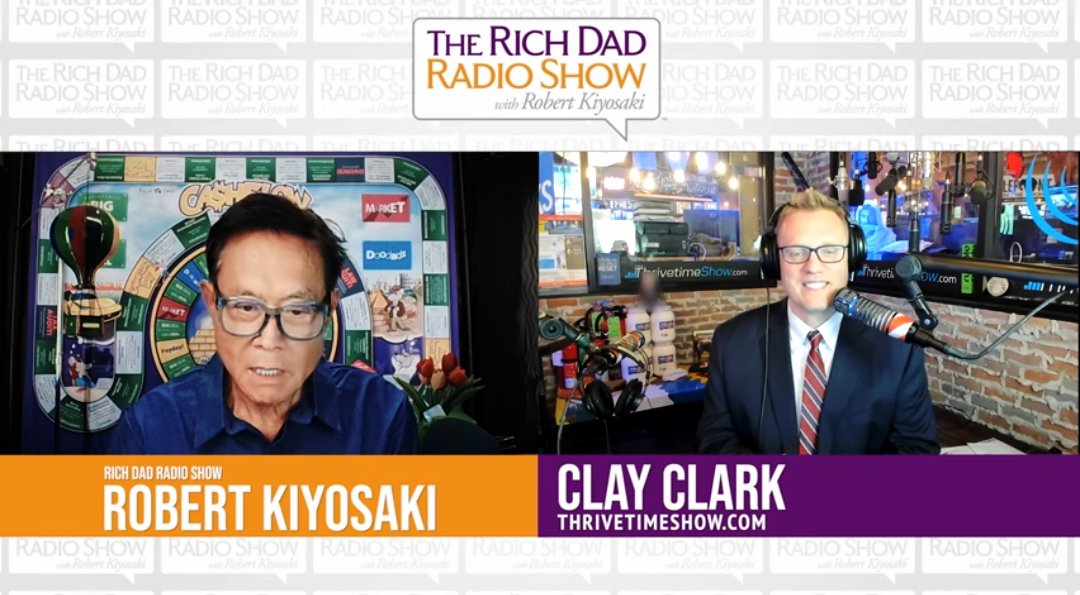 ConnectPatriots's tweet image. 馃搶 Clay Clark @TheClayClark joins The Rich Dad Radio Show with Robert Kiyosaki @theRealKiyosaki
See links below 馃摵
DM us if interested in having Clay Clark on your show!