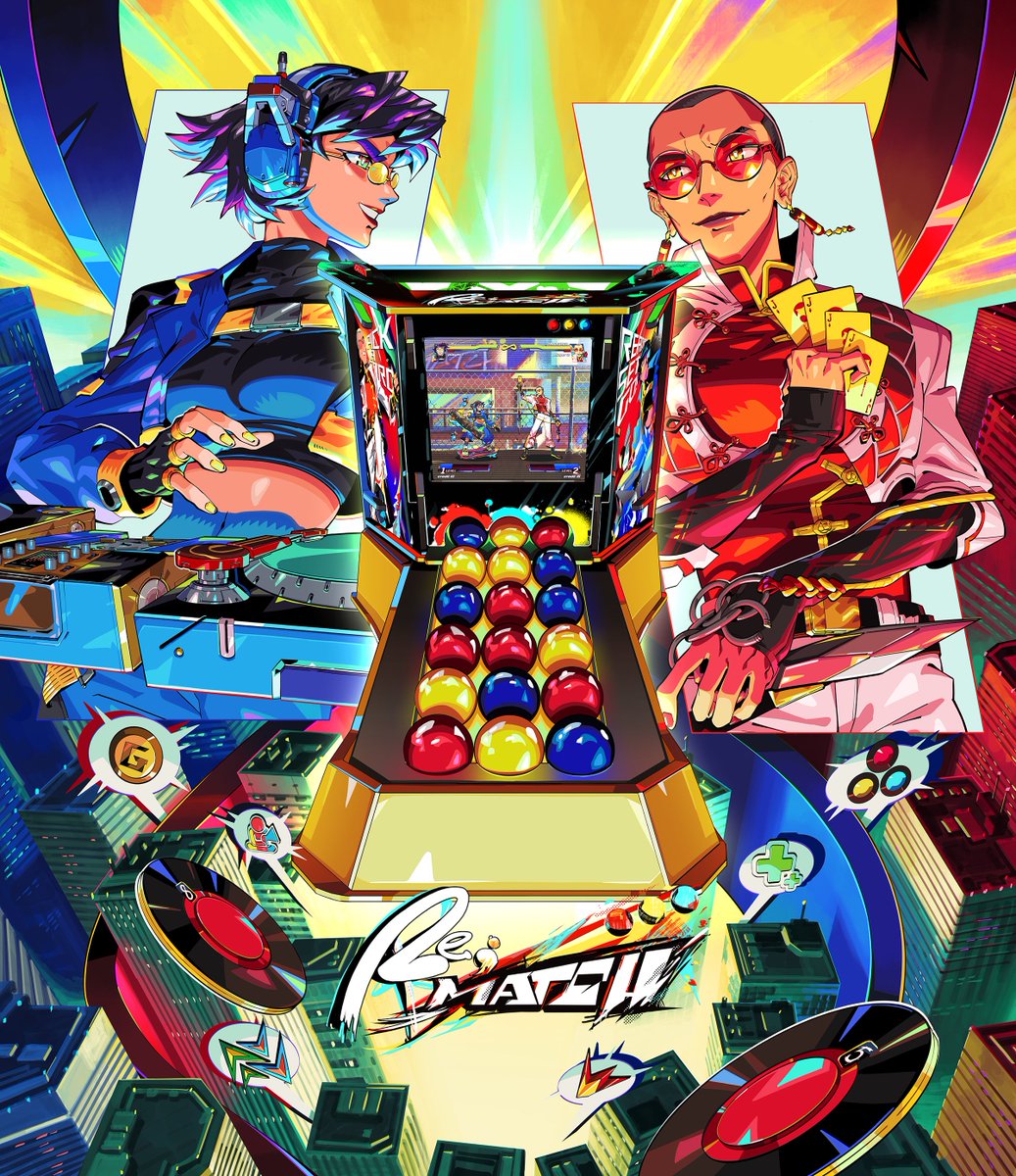 BrotherMingGame's tweet image. Re;MATCH, the Marble Puzzle Fighting game is coming to Kickstarter November 11th!
This game has been in the works for 6 years now and I am SO excited for it to finally come to life!
Follow the project on KS now:
kickstarter.com/projects/broth…