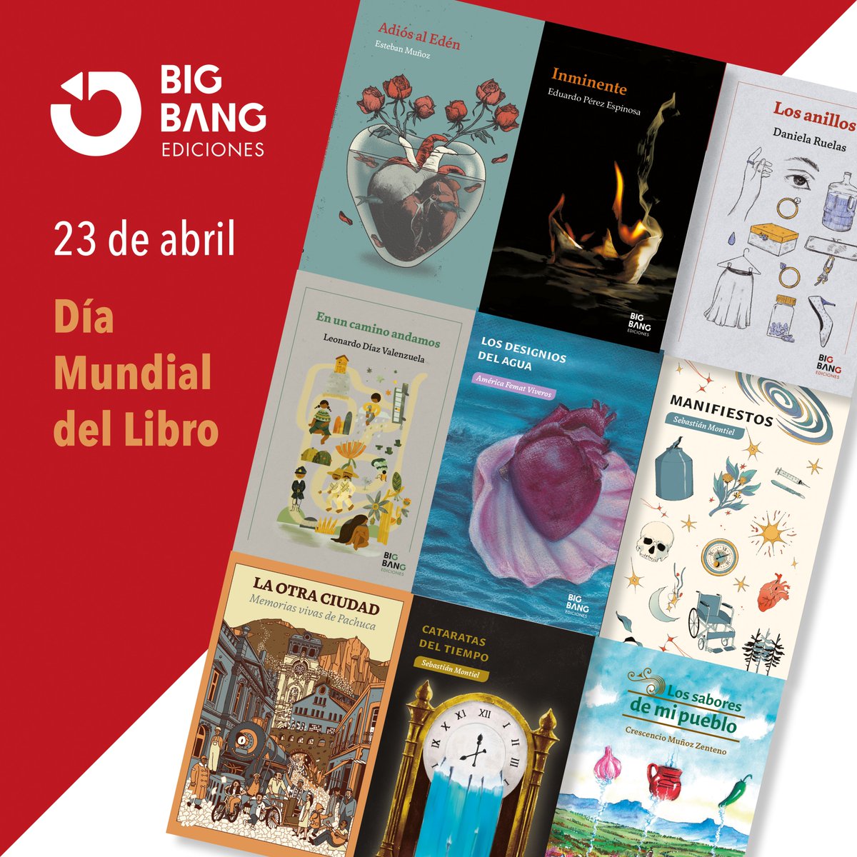 Hoy celebramos a los libros que nos entretienen, nos transforman o nos conmueven, y a las y los autores que, con sus letras, nos acompañan. 📖🤩✨