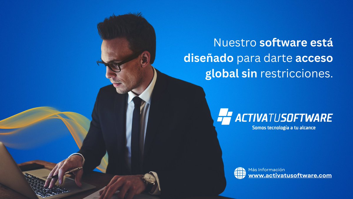 activatusoft's tweet photo. Opera internacionalmente sin límites con https://t.co/08tRvK25mt. https://t.co/1aFjapsZbn