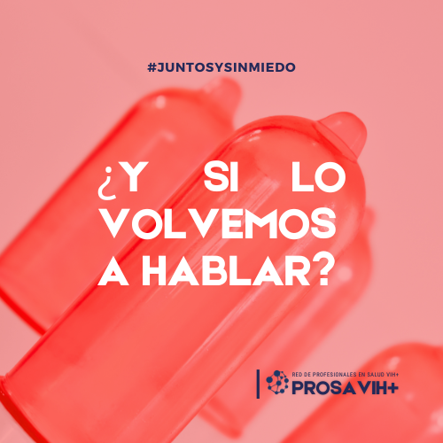 ¿Y si lo volvemos a hablar?
El VIH sigue siendo una realidad.
También el estigma, el silencio y la desinformación.
Es momento de retomar la conversación.

Desde la verdad, con dignidad y sin miedo.

#JuntosYSinMiedo #VIH #PROSAVIH