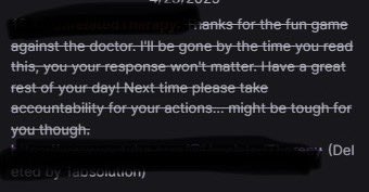 1Absolution_'s tweet image. Not going to give this person any free plug. They plug their YT in game chat and then after bringing the killer to me while I’m on an exit gate. Getting me killed as I’m on death hook . They pop in my stream and say this.  And then plug their YT in my chat.