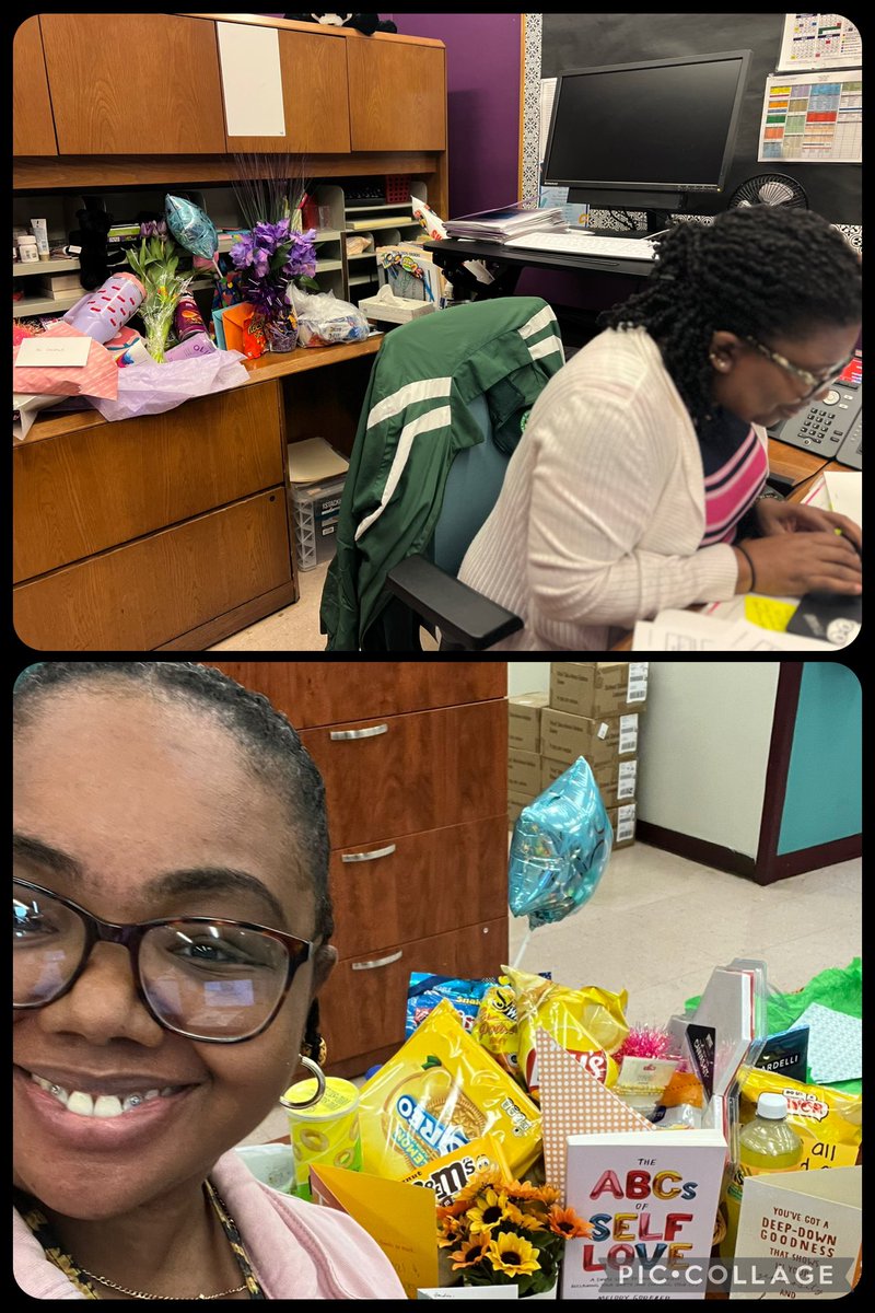 It was a color explosion <a href="/RPEMuseummagnet/">Royal Palm STEM Museum Magnet School</a> today! We have an amazing clerical team and <a href="/RPE_AP/">Shayla Dekle</a>  and I are grateful for them! <a href="/jenescandell/">Jennifer O. Escandell</a> <a href="/BcpsSto/">BCPS School Transformation Office</a> #AdministrativeProfessionalsDay