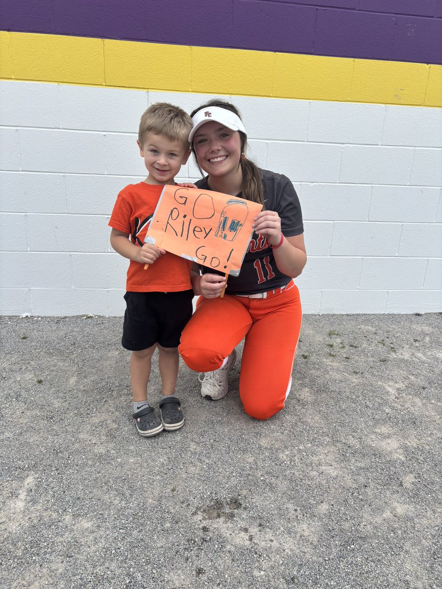 I broke our career strikeout record in tonight’s game and couldn’t have done it without my catcher who has been there for every one. Thank you to my teammates for being so supportive. 
Go Knights!🧡🖤🤍
<a href="/otsegosoftball/">OTSEGO SOFTBALL</a> <a href="/FlaglerSoftball/">Flagler Softball</a> <a href="/FinesseHoverman/">Finesse 18U Hoverman</a> <a href="/RuggedSoftball/">RuggedSoftball</a>