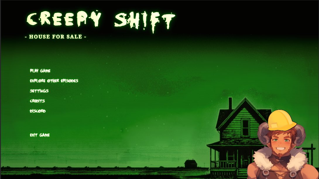 I'm an independent contractor, why is this house so spooky? Playing some indie spooky games tonight, starting with Streaming "Creepy Shift - House for sale"  

twitch.tv/navyyeti

#twitchstreamer #smallstreamer #spoopy #yetituber