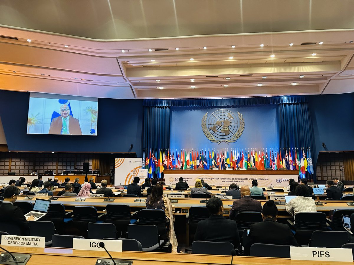 Deputy Secretary General - Strategic Policy &amp;  Programming, Esala Nayasi, delivered a virtual statement at the 81st Session of the Economic and Social Commission for Asia and the Pacific (ESCAP).

Speaking to the Subregional perspectives, DSG Nayasi, described the  current and