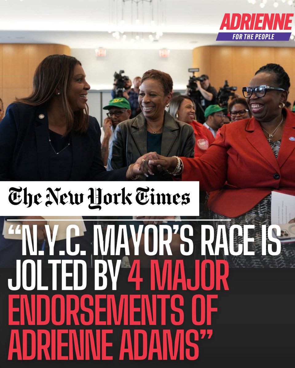 Adrienne E. Adams tweet media