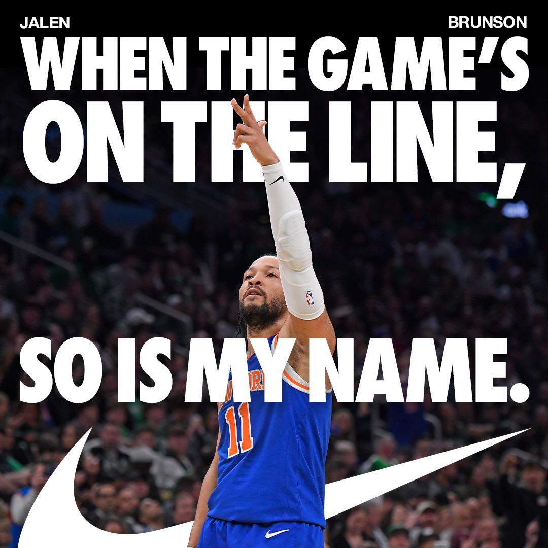 Nike Basketball (@nikebasketball) on Twitter photo In the clutch, the city knows who to count on–<a href="/jalenbrunson1/">Jalen Brunson</a> every time.
Congrats on winning Clutch Player of the Year. In the clutch, the city knows who to count on–<a href="/jalenbrunson1/">Jalen Brunson</a> every time.
Congrats on winning Clutch Player of the Year.
