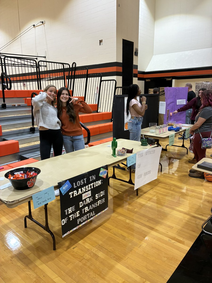 Awesome job on all the projects at the research fair.