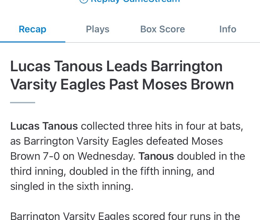 Lucas Tanous (uncommitted) tweet media
