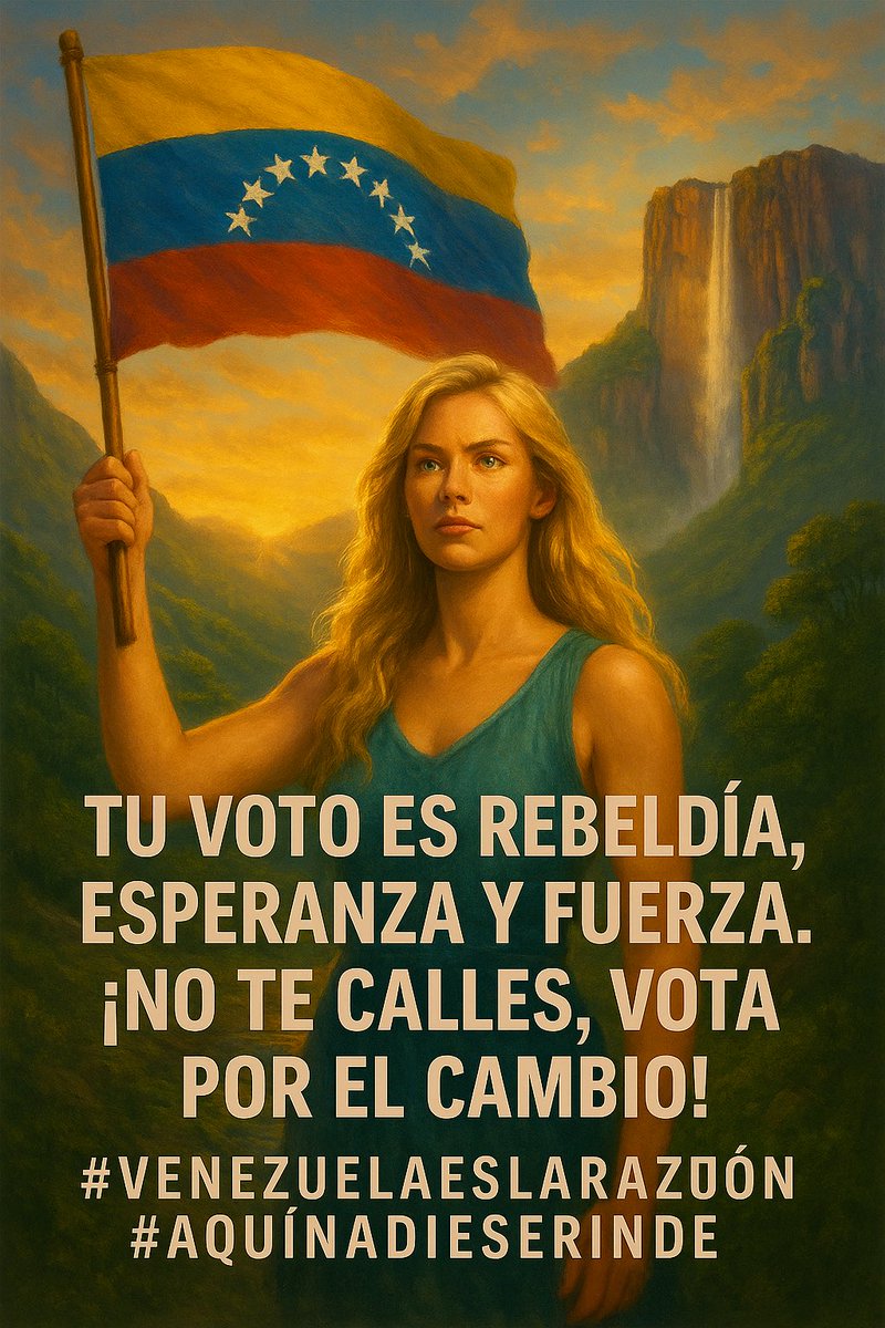 El cambio está en cada uno de los millones de venezolanos que soñamos con un mejor porvenir. En la participación está la clave del cambio. #AquíNadieSeRinde