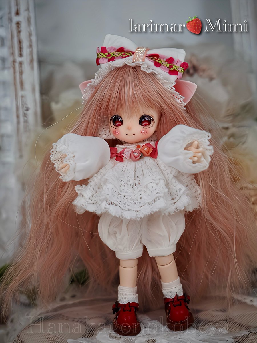 lashoriyeash's tweet image. lapisさまにお納めします💖
larimar(@larimarworks)さまのMimiちゃん姉妹です。お洋服は仮装舞踏会(@kasou_butoukai)さま。簡単なイメージをお伝えしただけなのにこんな可愛いお洋服を仕立ててくださいました💖春をお届けするクリオネにゃんこ。よろしくお願いいたします。
#あいらぴ
#花かごの小部屋
