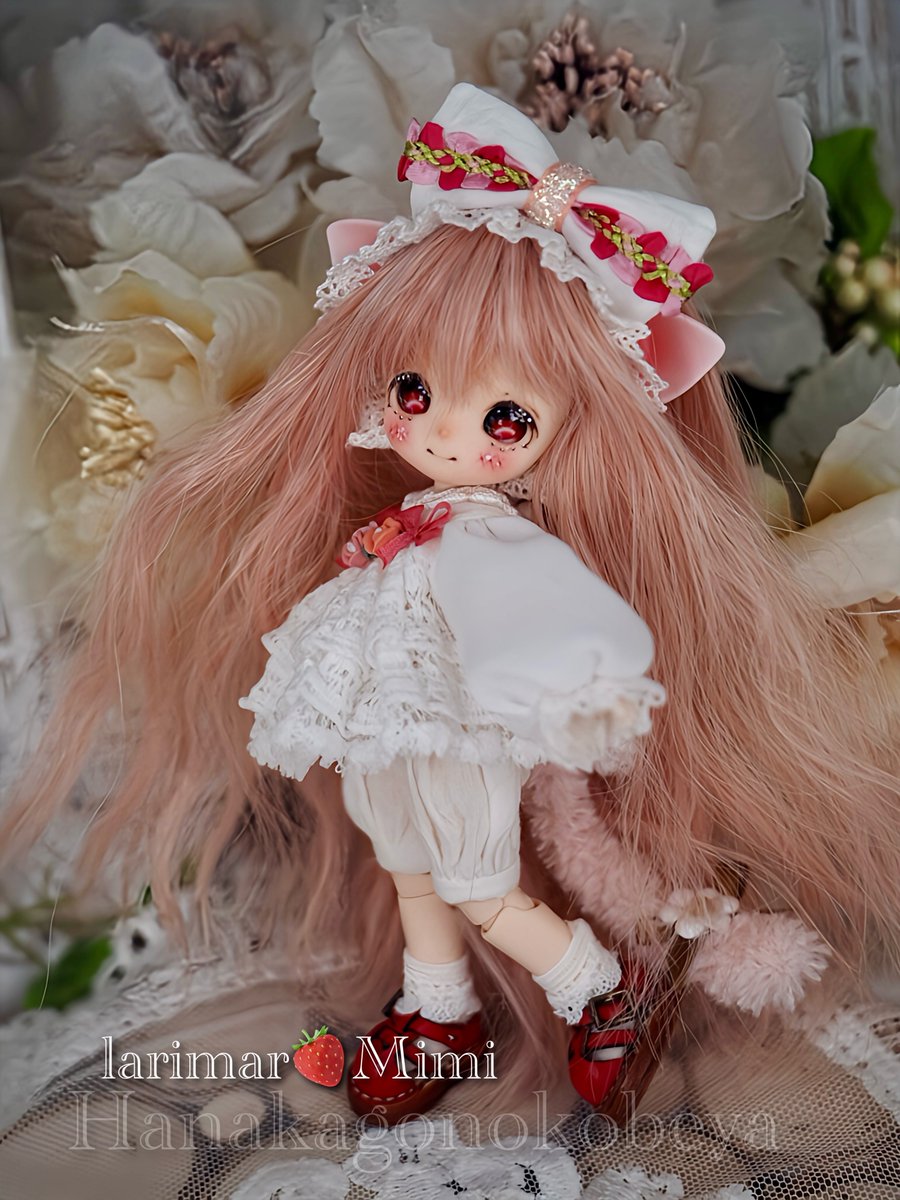lashoriyeash's tweet image. lapisさまにお納めします💖
larimar(@larimarworks)さまのMimiちゃん姉妹です。お洋服は仮装舞踏会(@kasou_butoukai)さま。簡単なイメージをお伝えしただけなのにこんな可愛いお洋服を仕立ててくださいました💖春をお届けするクリオネにゃんこ。よろしくお願いいたします。
#あいらぴ
#花かごの小部屋