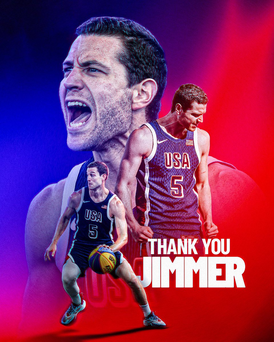 3x3 Basketball | FIBA3x3 (@fiba3x3) on Twitter photo Thank you, <a href="/jimmerfredette/">Jimmer Fredette</a> ❤️🔥🙌
Our 3x3 World Cup 2023 silver medalist and Paris Olympian has officially announced his retirement.
Thank you for everything you brought to the game and best of luck in your next chapter! Thank you, <a href="/jimmerfredette/">Jimmer Fredette</a> ❤️🔥🙌
Our 3x3 World Cup 2023 silver medalist and Paris Olympian has officially announced his retirement.
Thank you for everything you brought to the game and best of luck in your next chapter!