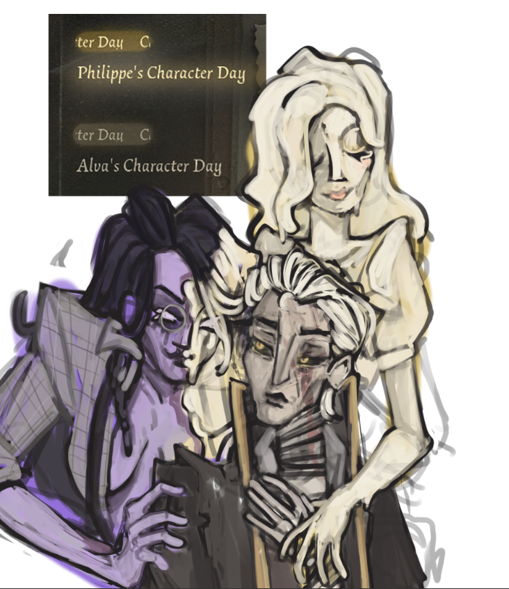waxenvampyre's tweet photo. Philippe / Wax Artist , Alva Lorenz / Hermit
Fandom: Identity V
#IDV #IdentityV #philva
Rough
Sunday was a great day to be me https://t.co/2yJNbQuTH8