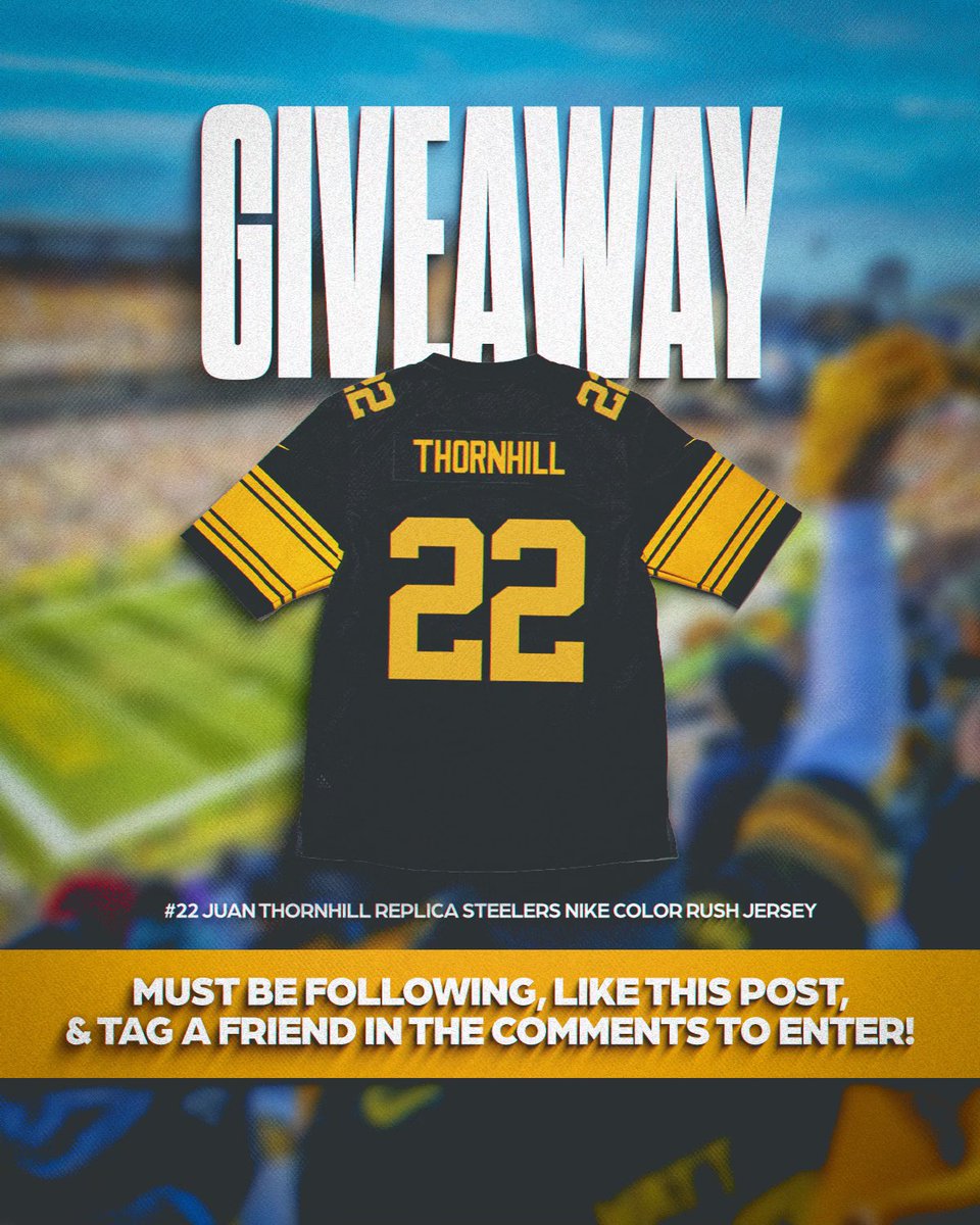 GIVEAWAY ALERT 🚨 ‼️🚨 DONT MISS OUT ON YOUR OPPORTUNITY TO WIN THIS JERSEY SIGNED BY ME 

MUST BE FOLLOWING, LIKE THIS POST &amp; TAG A FRIEND IN THE COMMENTS TO ENTER!