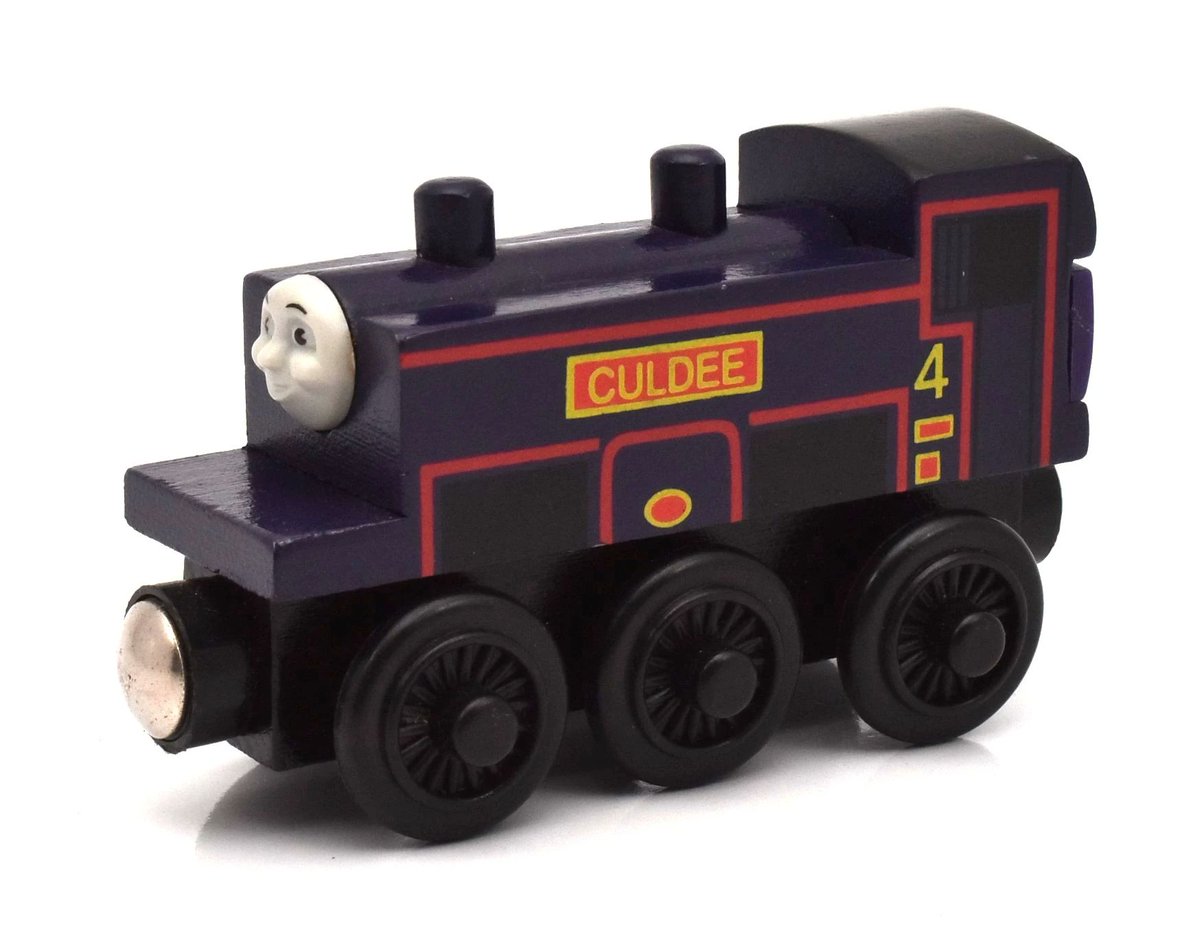 SmudgerOfSodor's tweet photo. Something weird I've always noticed is that the OG wooden railway #Culdee he a HUGE running board when he doesn't really have one ever, though weirdly, I kinda fw it ngl. Lmk if I should model it. #TTTE #TWR #WoodenRailway https://t.co/noHvRQ0w9H