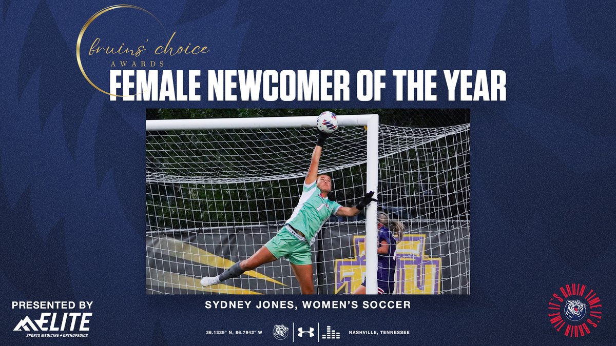 Belmont Athletics (@gobelmontbruins) on Twitter photo Our 𝐌𝐚𝐥𝐞 𝐚𝐧𝐝 𝐅𝐞𝐦𝐚𝐥𝐞 𝐍𝐞𝐰𝐜𝐨𝐦𝐞𝐫 𝐨𝐟 𝐭𝐡𝐞 𝐘𝐞𝐚𝐫, <a href="/BelmontMTennis/">Belmont MTennis</a>' Esunge Ndumbe and <a href="/BelmontWSoccer/">Belmont Women’s Soccer</a>!! 👏👏
#ItsBruinTime Our 𝐌𝐚𝐥𝐞 𝐚𝐧𝐝 𝐅𝐞𝐦𝐚𝐥𝐞 𝐍𝐞𝐰𝐜𝐨𝐦𝐞𝐫 𝐨𝐟 𝐭𝐡𝐞 𝐘𝐞𝐚𝐫, <a href="/BelmontMTennis/">Belmont MTennis</a>' Esunge Ndumbe and <a href="/BelmontWSoccer/">Belmont Women’s Soccer</a>!! 👏👏
#ItsBruinTime