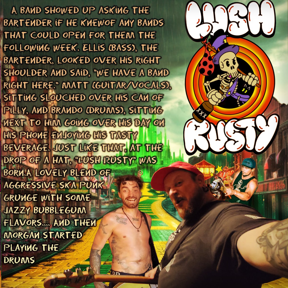 CorpusUpir's tweet photo. Lush Rusty will be gracing the stage for the foodbank may 2nd at the OK Corral get your tickets online quick!!
@OKCorralCab @COFoodBank @OpusArtSupplies @Kelowna   

https://t.co/XzG12tSNtV https://t.co/6oefNgq34W