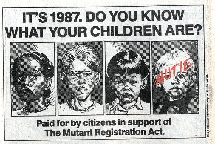 Why does this feel relevant now? #xmen