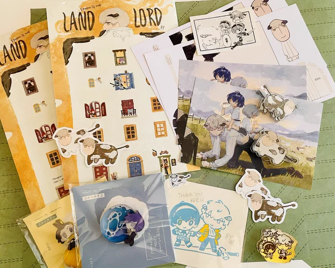 thank you for all of the super cute gifts!! the two of us really appreciate the extras congratulations on finishing such a sweet story with wonderful illustrations! everything was created with a lot of love and care
