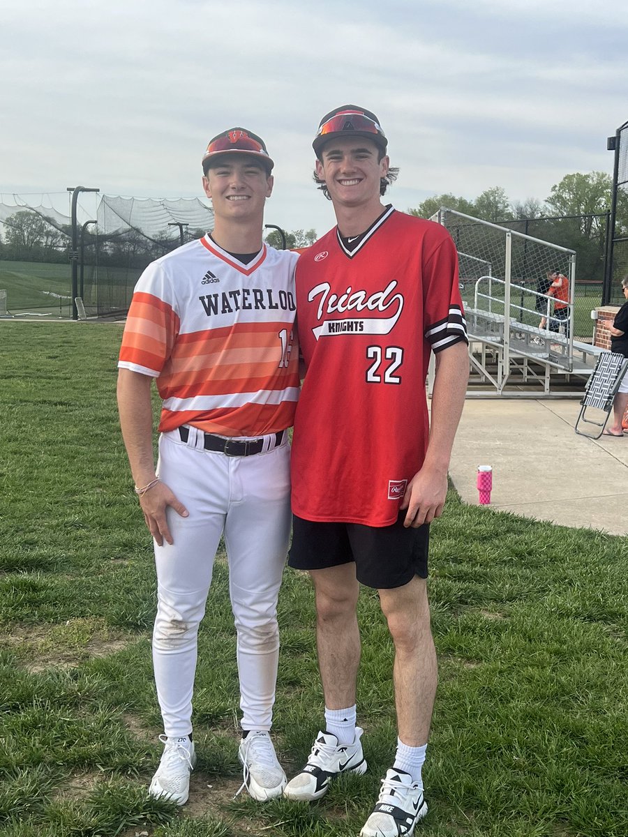 Gateway Bruins - 17U National (@gatewaybruins17) on Twitter photo ⚔️Pitchers Duel ⚔️
Incredible matchup today between our guys Nolan Keller (Triad) and Conrad Lindhorst (Waterloo) in the MVC!
Triad gets the win 1-0.
<a href="/nolan_keller11/">Nolan Keller</a> 7IP(CG), 2H, 1BB, 0R, WIN
<a href="/conradl81/">Conrad Lindhorst</a> 7IP, 4K’s, 4H, 1BB, 0 ER
Both guys competed their tails off against two ⚔️Pitchers Duel ⚔️
Incredible matchup today between our guys Nolan Keller (Triad) and Conrad Lindhorst (Waterloo) in the MVC!
Triad gets the win 1-0.
<a href="/nolan_keller11/">Nolan Keller</a> 7IP(CG), 2H, 1BB, 0R, WIN
<a href="/conradl81/">Conrad Lindhorst</a> 7IP, 4K’s, 4H, 1BB, 0 ER
Both guys competed their tails off against two
