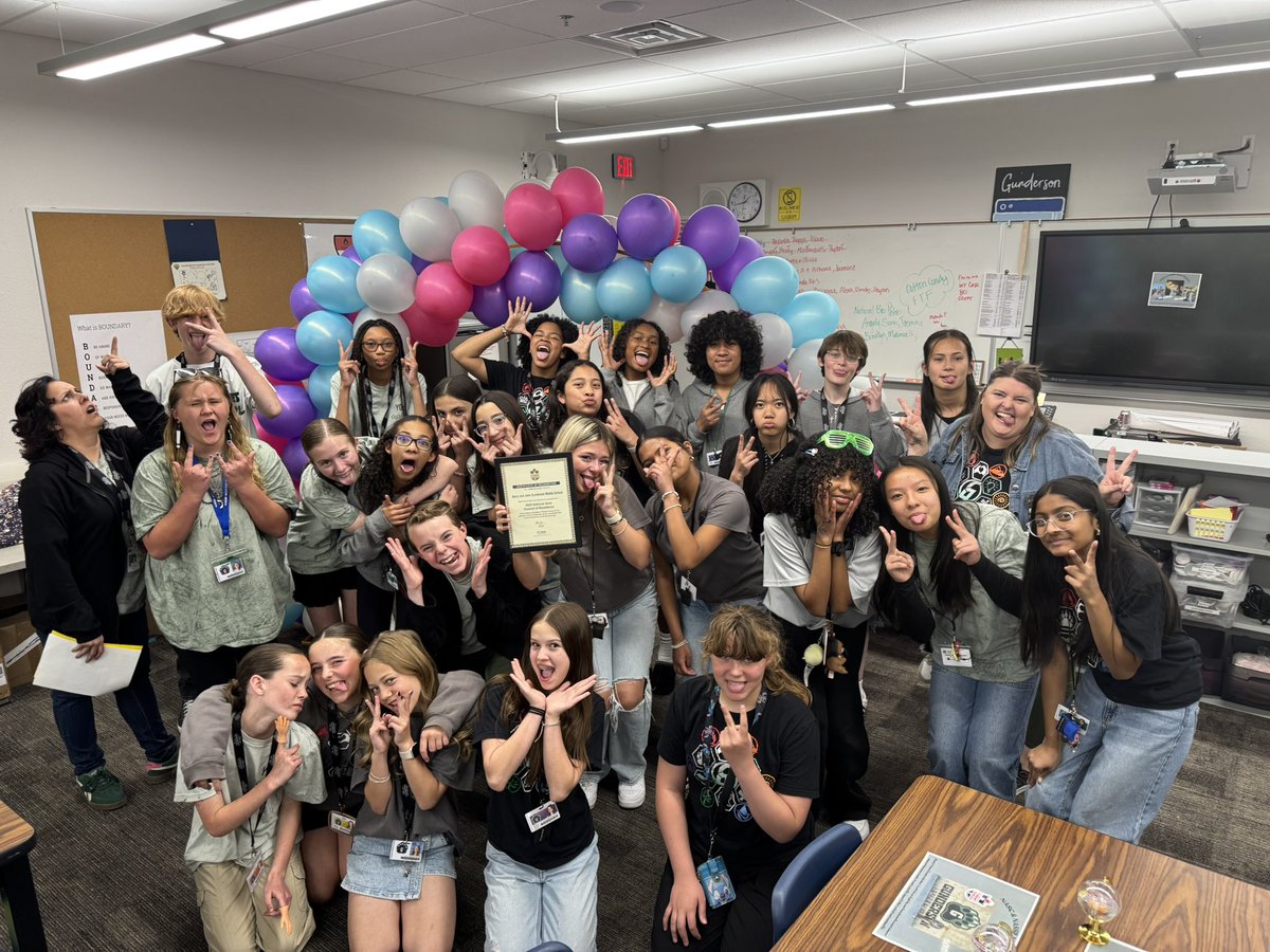 Pamela Lindemuth (@lindemuthccsd) on Twitter photo A HUGE shout-out to Advisors Smith & Garcia and our #GMSStuCo as we celebrate National Student Leadership Week. Congratulations on their BIG recognitions: Spirit of Nevada <a href="/NevadaStuco/">NASC</a> & Gold National Council of Excellence <a href="/NatStuCo/">National Association of Student Councils (NASC)</a>
Thank you for all that you do for #GMS! A HUGE shout-out to Advisors Smith & Garcia and our #GMSStuCo as we celebrate National Student Leadership Week. Congratulations on their BIG recognitions: Spirit of Nevada <a href="/NevadaStuco/">NASC</a> & Gold National Council of Excellence <a href="/NatStuCo/">National Association of Student Councils (NASC)</a>
Thank you for all that you do for #GMS!