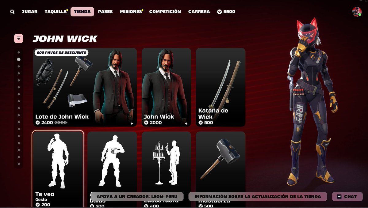 LeonPeruStore's tweet image. ⭐𝐅𝐎𝐑𝐓𝐍𝐈𝐓𝐄 𝐕𝐈𝐀 𝐑𝐄𝐆𝐀𝐋𝐎 𝐬/ 𝟏.𝟖𝟎 Tienda 23/04/2025‼️Los regalos de skin, mochilas, picos y otros que están en la tienda de FORTNITE. Yo te los envió vía regalo a tu cuenta a bajo precio y con garantia !!