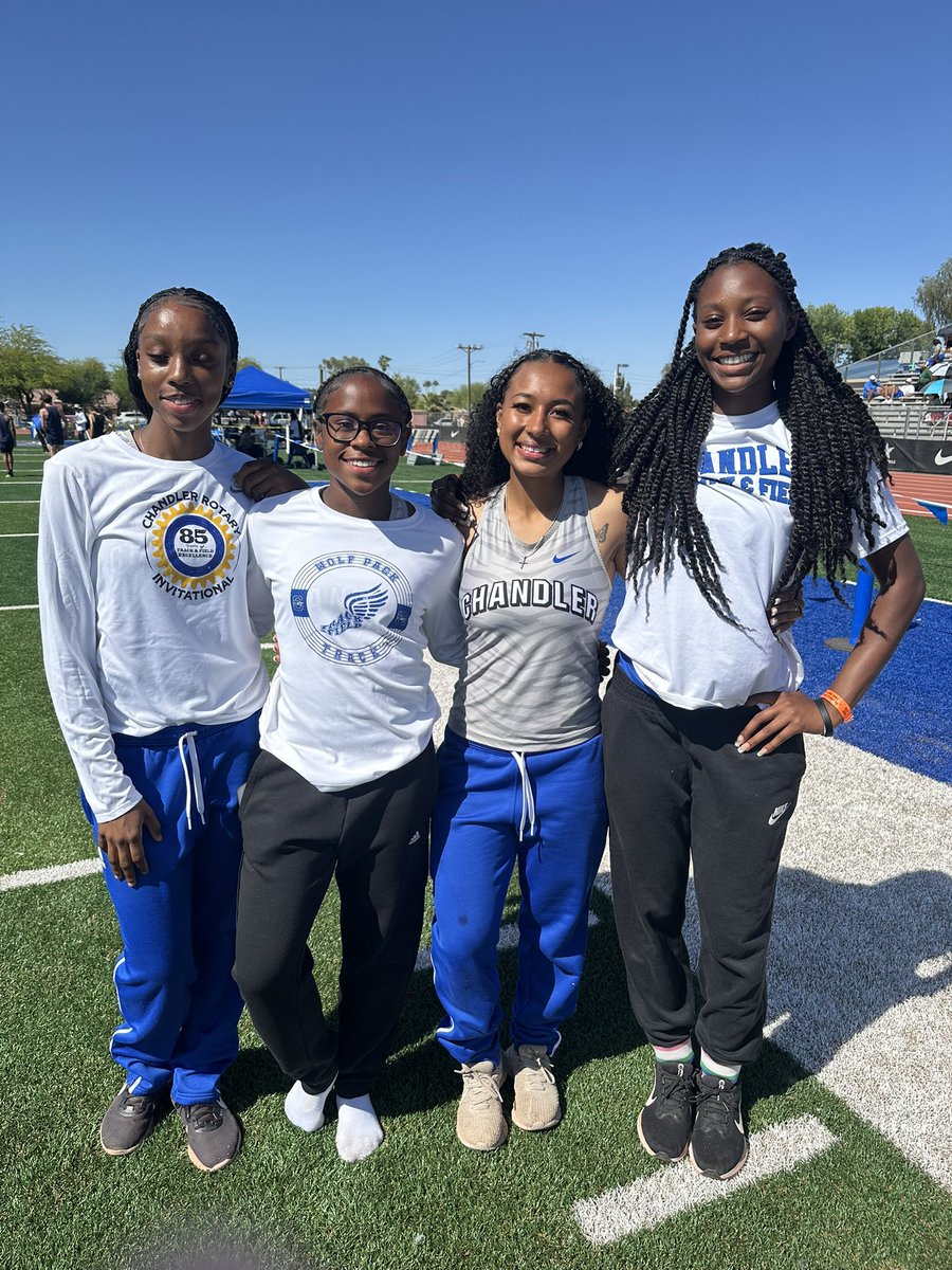 New AZ State record holders in the 4x100!