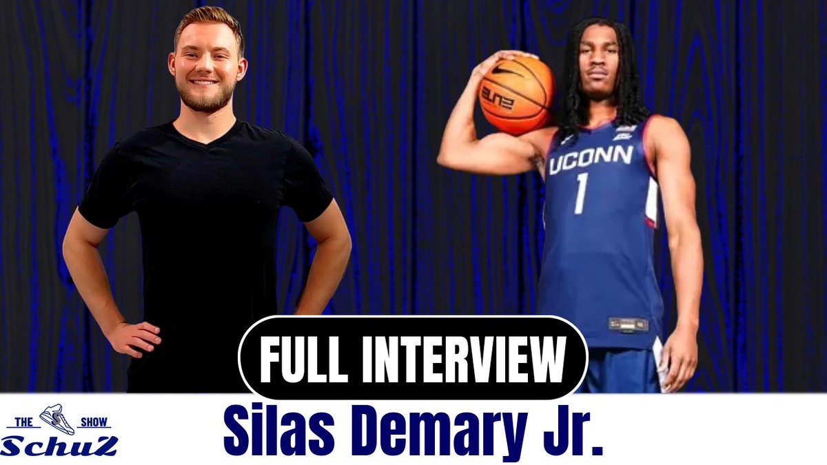 Zach “🅂🄲🄷🅄🅉” Schumaker (@_schuz_) on Twitter photo Interview with <a href="/UConnMBB/">UConn Men's Basketball</a> commit Silas Demary Jr. is out now!
We discuss:
- Committing to UConn
- Dan Hurley and the coaching staff
- Georgia career
- Faith
- NBA Draft Process & more
Watch: youtu.be/WVQO6U3pACg Interview with <a href="/UConnMBB/">UConn Men's Basketball</a> commit Silas Demary Jr. is out now!
We discuss:
- Committing to UConn
- Dan Hurley and the coaching staff
- Georgia career
- Faith
- NBA Draft Process & more
Watch: youtu.be/WVQO6U3pACg