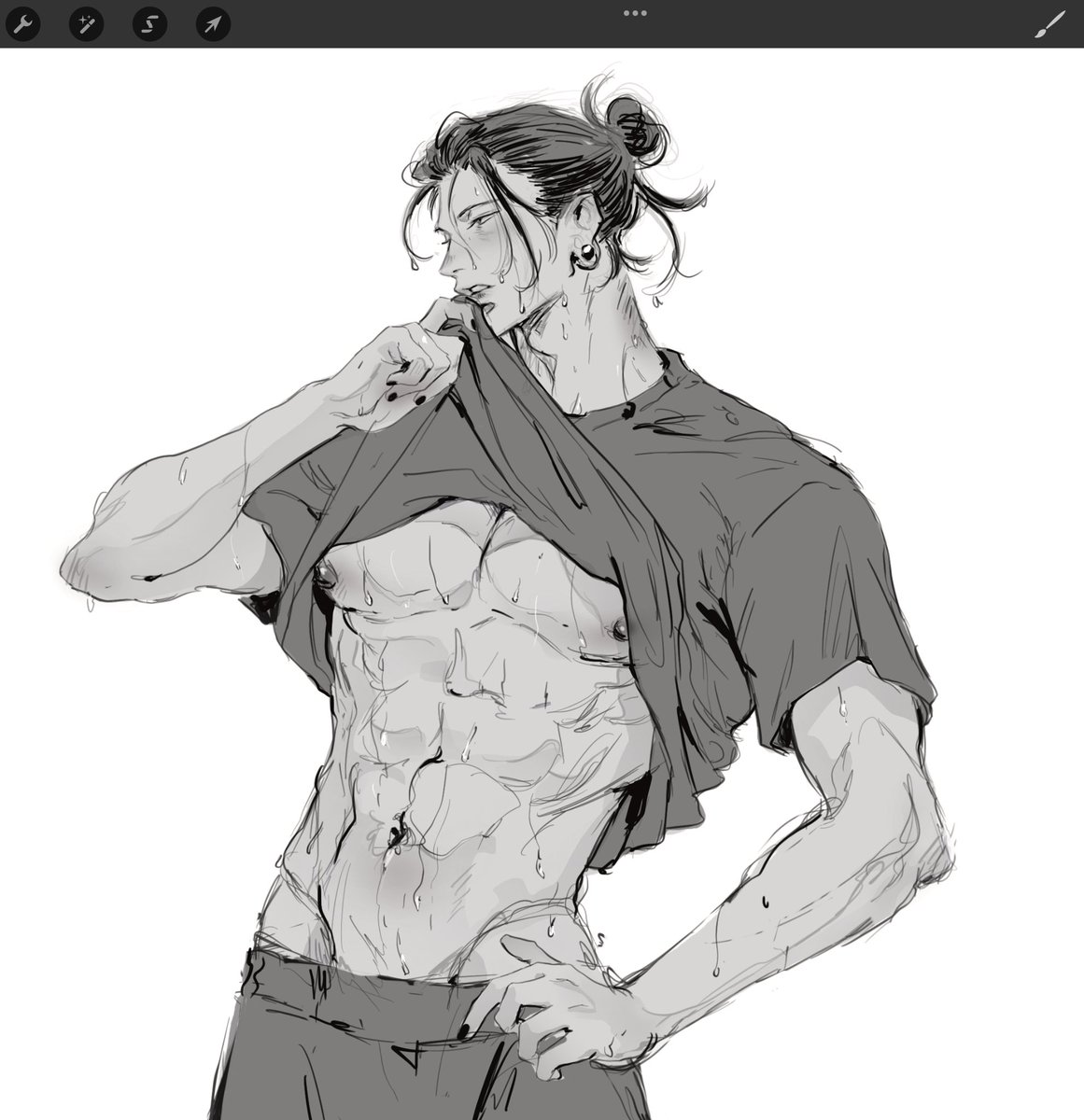 Djuney9's tweet image. a lil bit more…
#五夏 #SuguruGeto