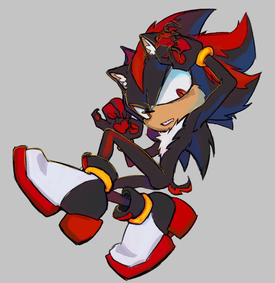 skizzarding's tweet image. gloves off
#ShadowTheHedgehog