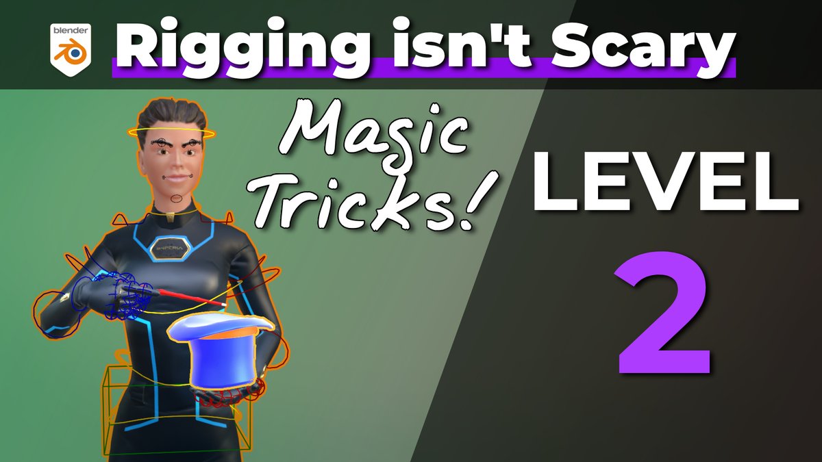 ToshiCG's tweet photo. 🦴Rigging Isn’t Scary - LEVEL 2, Part 7.

In the last part in Level 2, there're special tricks :)

▶️Watch here:
https://t.co/F5u4fkuIQP

#b3d #Rigging #rigtip #CGDive https://t.co/qs7gPM9wfH