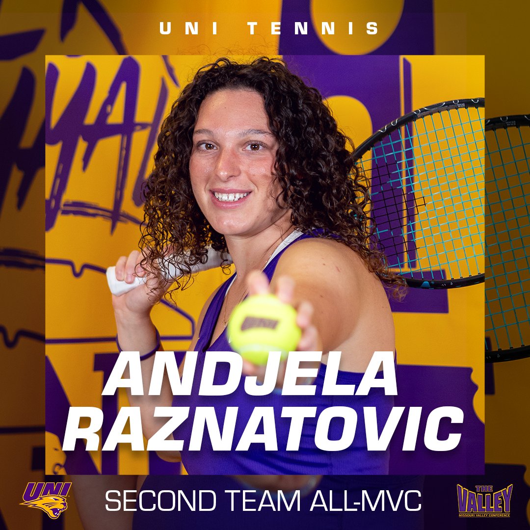 Raznatovic picks up All-Conference honors!

📰 bit.ly/4jmAnWu

#EverLoyal | #1UNI