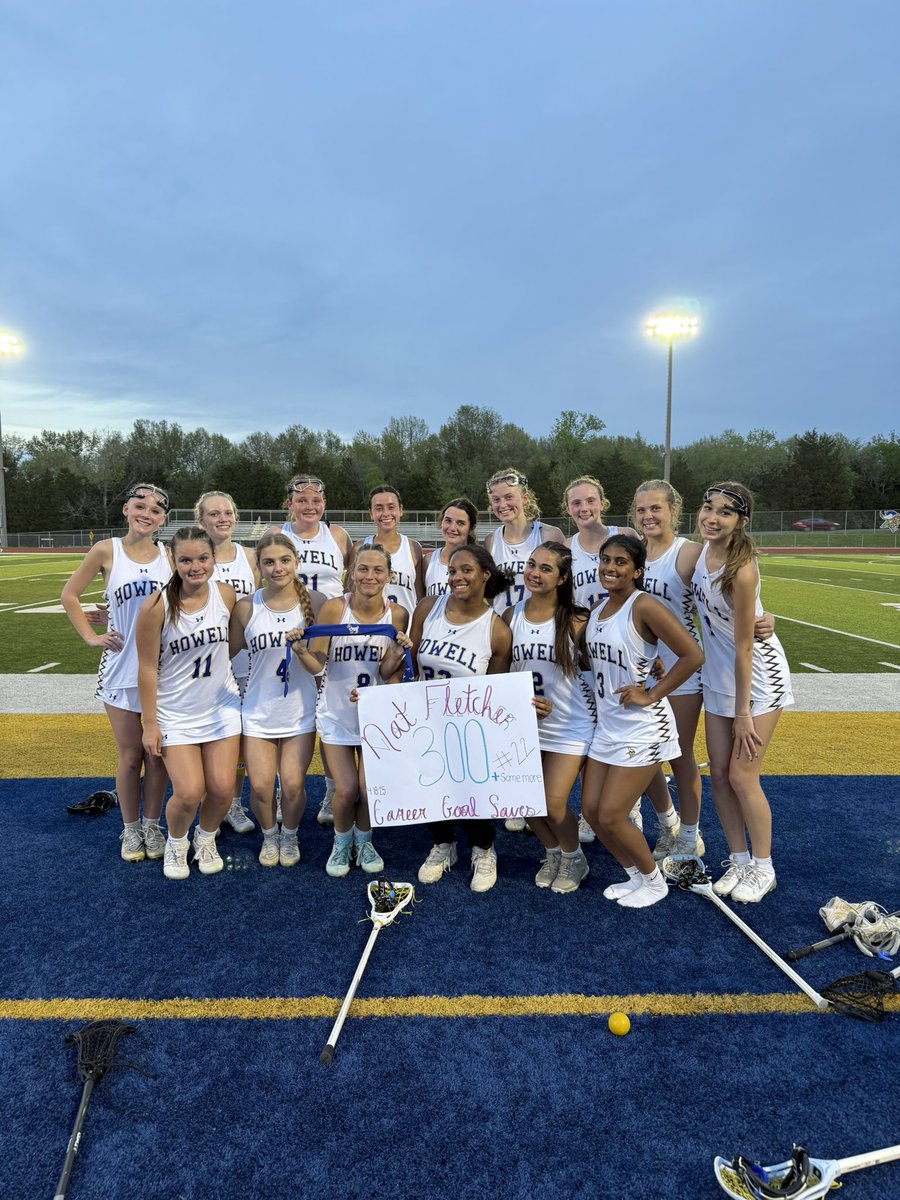 Varsity drops one to Lafayette 9-13. Player of the game goes to Julia Lal for her defense. Positive GOAT goes to Rowan Clark.

CONGRATS TO NATALIA FLETCHERS 300 CAREER SAVES!!!!!!!! 🙌🏽🙌🏽🙌🏽