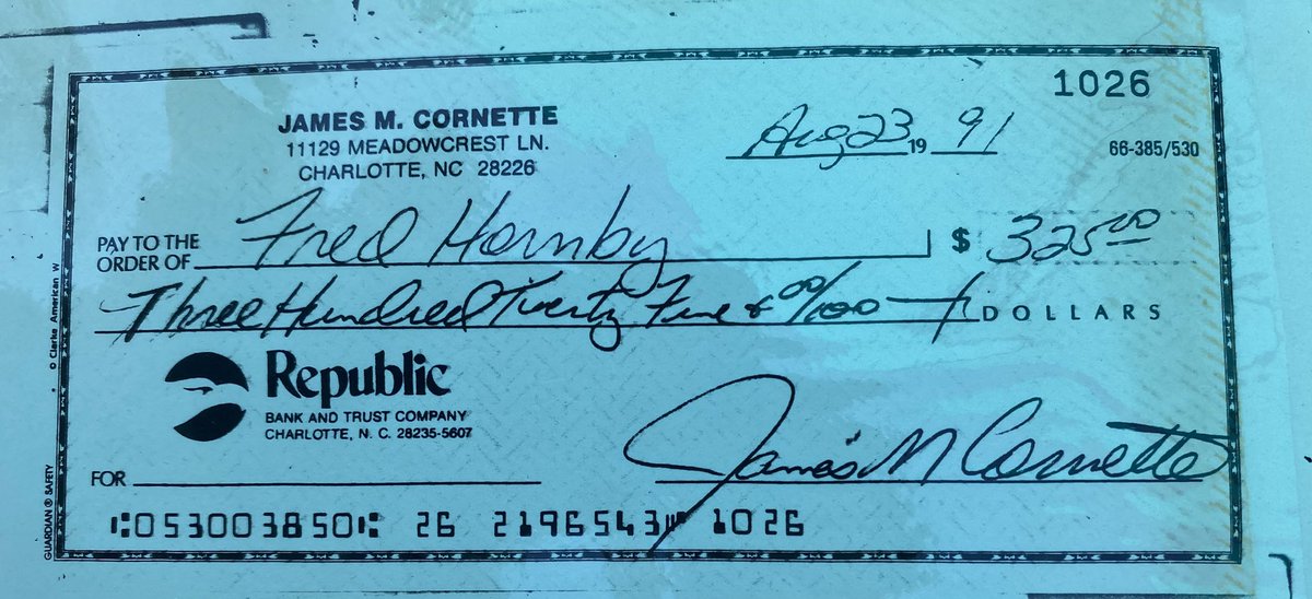 TheMcMan88's tweet image. Mr. Cornette: I spent the day going through the archives of Fred Hornby with Mr. Tom Burke and Mr. John Pantozzi. Any recollection what you purchased from Fred in 1991?