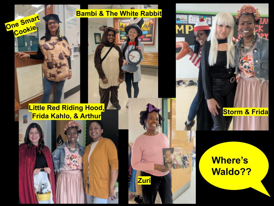 EdgewoodPS_TDSB's tweet photo. Since reading is fun at all ages, of course our staff had to get into the spirit of the day! #WorldBookDay @tdsb https://t.co/7GseiJVuqP
