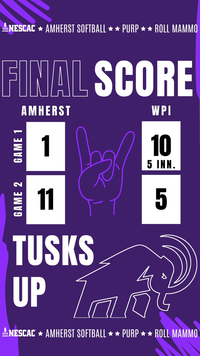 1️⃣⬆️ for the Mammoths! 🦣 #GoPurp