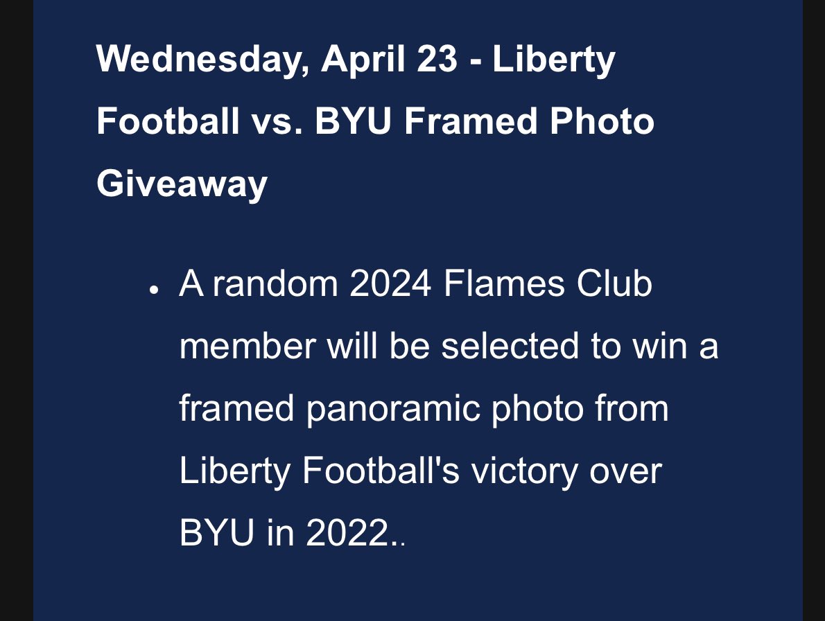 Sure wish I were a random 2024 <a href="/FlamesClub/">Flames Club</a> member…