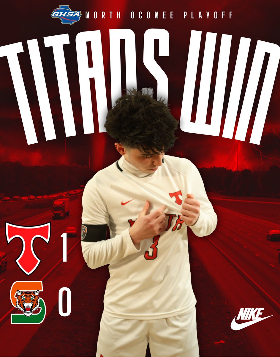 Moving on! The Titans will head to the second round of the state playoffs next week! #nohstitans