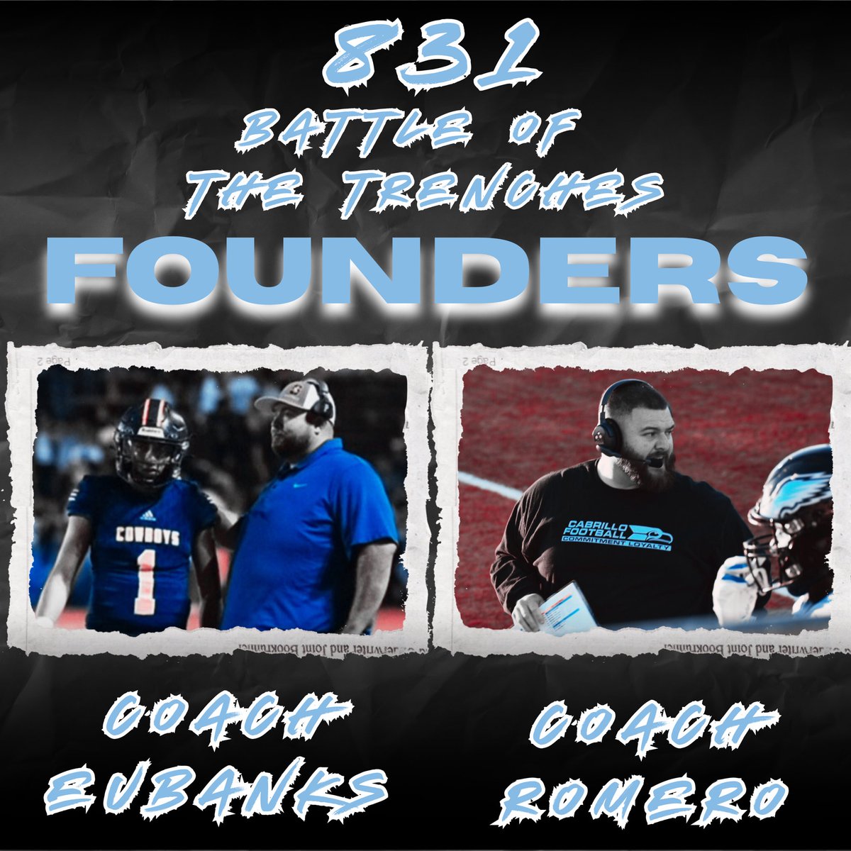 Coach Romero (@coachromero_cc) on Twitter photo The camp started as an idea back in late 2022. By spring of 2023 it became a reality! The vision was to give linemen in the 831 an opportunity to develop their skills and compete with the best, the area has to offer!
It takes a village to run a camp like this! <a href="/coach_eubanksOC/">Joey Eubanks</a> The camp started as an idea back in late 2022. By spring of 2023 it became a reality! The vision was to give linemen in the 831 an opportunity to develop their skills and compete with the best, the area has to offer!
It takes a village to run a camp like this! <a href="/coach_eubanksOC/">Joey Eubanks</a>