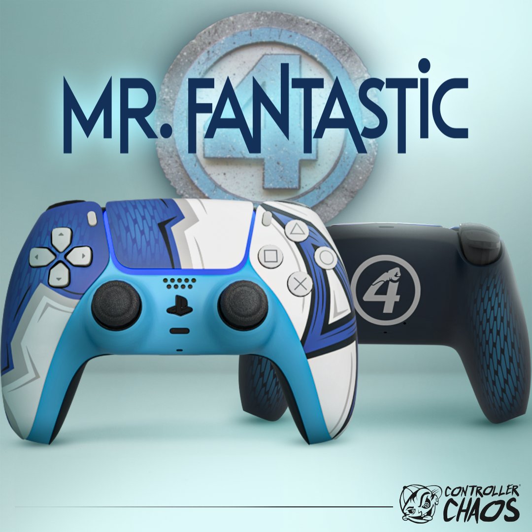 ControllerChaos's tweet image. We were inspired by the trailer for the new Fantastic 4 movie coming out so we created those heroes into a playable form. Who&apos;s your favorite Fantastic 4 member? #4 #comicbooks #Gamer