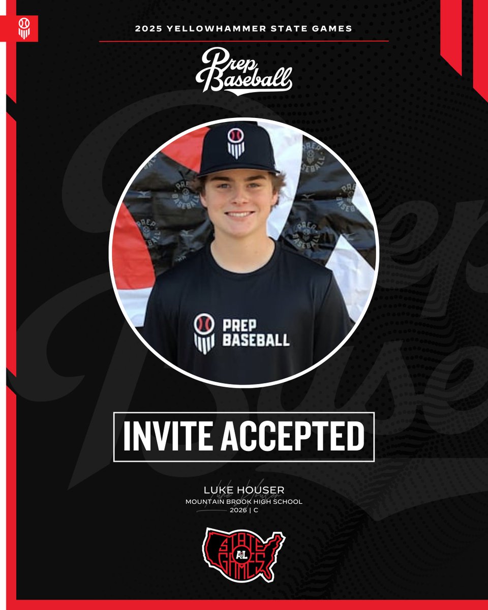 Prep Baseball Alabama (@prepbaseballal) on Twitter photo #πππππ¦ππ¬ππ: ππ§π―π’ππ πππππ©πππ β
C Luke Houser (<a href="/MB_Baseball/">MB_Baseball</a>, 2026) is ππ’ππππ ππ‘ π for the Yellowhammer State Games, held on June 17th-18th at Sand Mountain Park in Albertville, AL.
Request an invite to the premier event of the summer. ‡οΈ
π: #πππππ¦ππ¬ππ: ππ§π―π’ππ πππππ©πππ β
C Luke Houser (<a href="/MB_Baseball/">MB_Baseball</a>, 2026) is ππ’ππππ ππ‘ π for the Yellowhammer State Games, held on June 17th-18th at Sand Mountain Park in Albertville, AL.
Request an invite to the premier event of the summer. ‡οΈ
π: