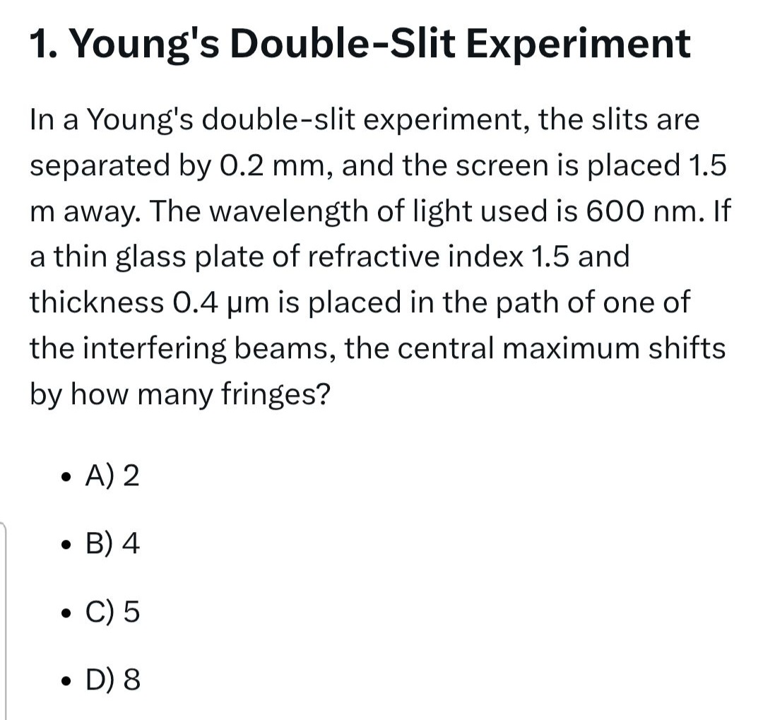 WellCompete's tweet image. Wave optics #physics #CompeteWell #NEET #neetug2025 #NEETUG #NEET2025 #deprem #PahalgamTerroristAttack #Pahalgam #MOQEEL #pahalgamattack #PahalgamTerrorAttack #NintendoSwitch2 #EarthDay2025 #EarthDay