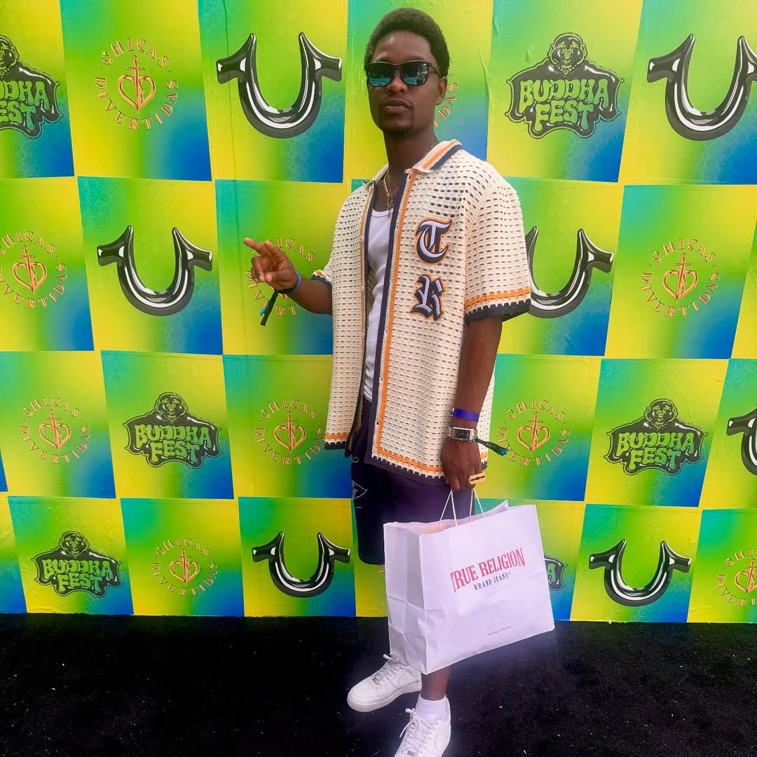 COACHELLA WEEKEND:  Actor <a href="/tahjace/">TAHARKA J 'Tahj Ace'</a> spotted at @truereligion's Buddafest at coachella☀️🌴🎡 #taharkaj #buddafest #truereligion #coachella #coachellaweekend1 #coachella2025 #mayhementertainmentpr