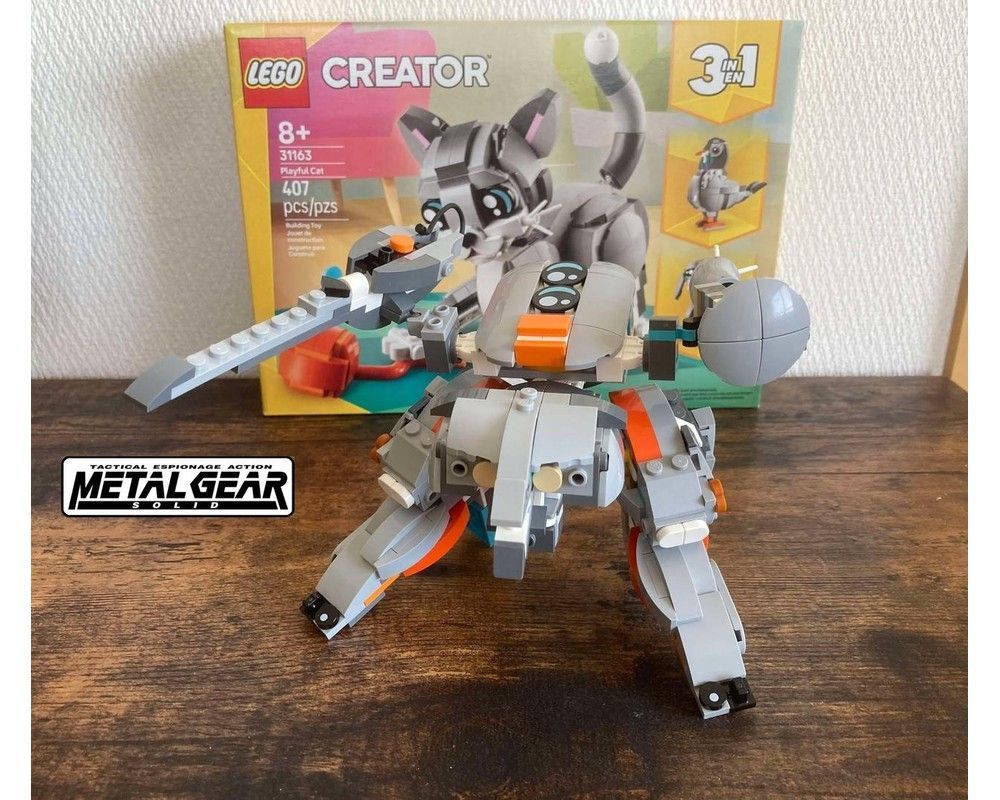 Metal Gear Rex by CreationCaravan (Brad Barber) #LEGO reb.li/m/218292?spot=…