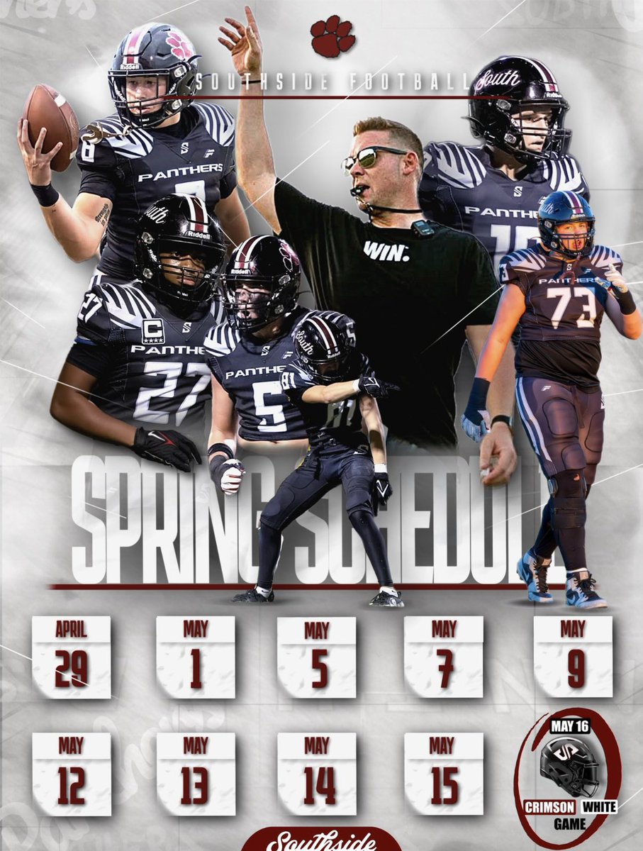 UnLockYourGame (@unlockyourgame) on Twitter photo More work to be done! 🔒
Spring Tour continues tomorrow! We’ll be at <a href="/Southside_FBall/">Southside Football</a> to check out the Panthers 🐾
<a href="/CoachMHolcomb/">Miles Holcomb</a> <a href="/AL6AFootball/">Alabama6AFootball</a> <a href="/DexPreps/">DexPreps</a> <a href="/panthersofsshs/">Southside Panthers</a> <a href="/SouthernCharmSp/">Southern Charm Sports</a> More work to be done! 🔒
Spring Tour continues tomorrow! We’ll be at <a href="/Southside_FBall/">Southside Football</a> to check out the Panthers 🐾
<a href="/CoachMHolcomb/">Miles Holcomb</a> <a href="/AL6AFootball/">Alabama6AFootball</a> <a href="/DexPreps/">DexPreps</a> <a href="/panthersofsshs/">Southside Panthers</a> <a href="/SouthernCharmSp/">Southern Charm Sports</a>