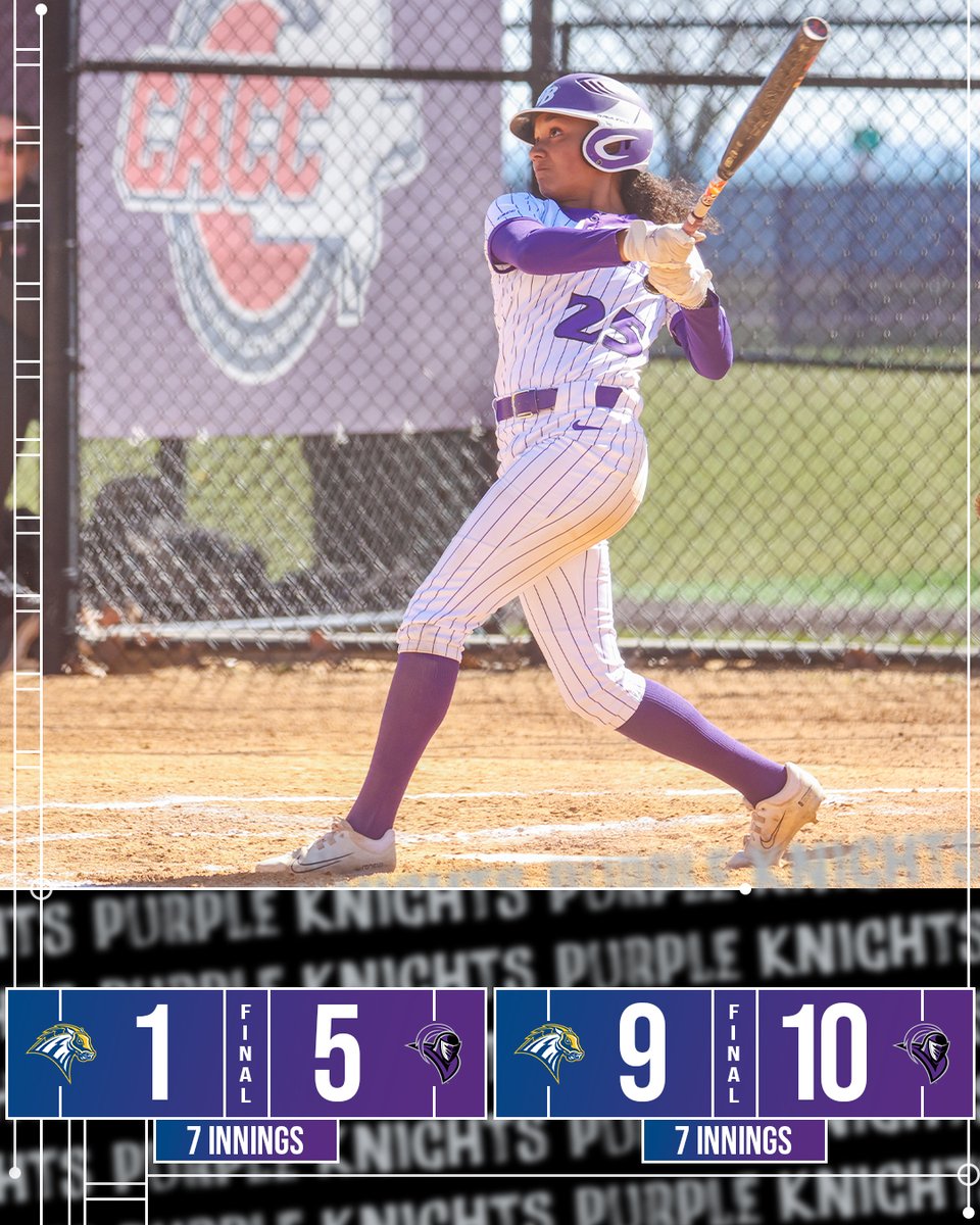 Softball finishes regular season with a sweep of New Haven! 

✔️ Perreault's walk-off single in Game Two caps off a comeback from 8-0 down

RECAP: shorturl.at/IOo4k
